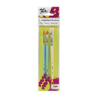 Mont Marte Discovery Paint Brush Set - 3pc