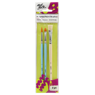 Mont Marte Discovery Paint Brush Set - 3pc