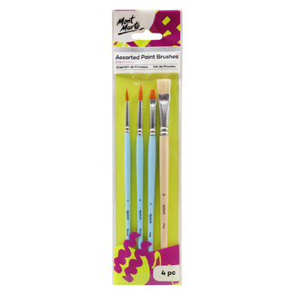 Mont Marte Discovery Paint Brush Set - 4pc