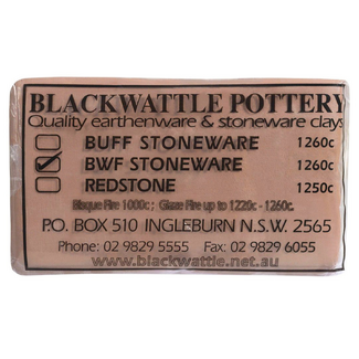 Blackwattle BWF Stoneware Clay 10kg