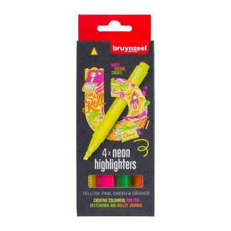 Bruynzeel Highlighter Set 4pc - Neon