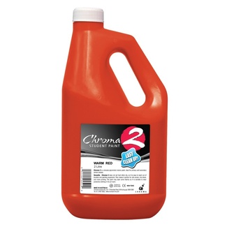 Chroma 2 Student Paint 2L - Warm Red