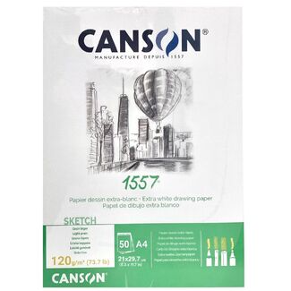 Canson Drawing Pad A4 110gsm 50 Sheets