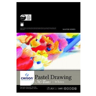 Miteintes Pastel Pad A3 White 160gsm 15 Sheets