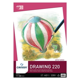 Canson Drawing Pad A2 220gsm 25 Sheets