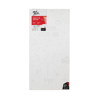 Mont Marte Adult Colouring Canvas 30 x 60cm - Welcome Little One
