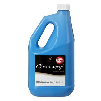 Chromacryl Students Acrylic 2L - Cobalt Blue Hue
