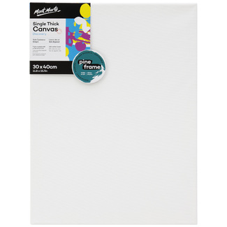 Mont Marte Discovery Canvas Single Thick 30 x 40cm