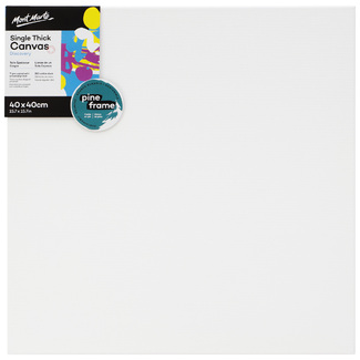 Mont Marte Discovery Canvas Single Thick 40 x 40cm