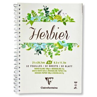 Clairefontaine Herbier Compendium Pad 180gsm A4