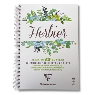 Clairefontaine Herbier Compendium Pad 180gsm A4