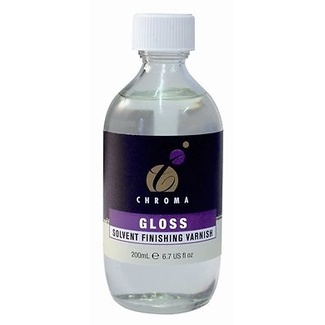 Chroma Solvent Varnish 200ml - Gloss