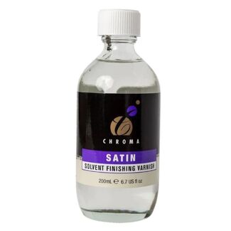 Chroma Solvent Varnish 200ml - Satin
