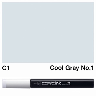 Copic Ink (Refill) 12ml - C1 Cool Grey No.1