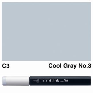 Copic Ink (Refill) 12ml - C3 Cool Grey No.3