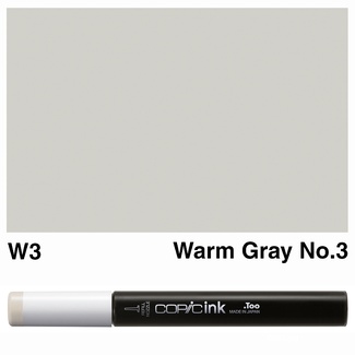Copic Ink (Refill) 12ml - W3 Warm Grey No.3