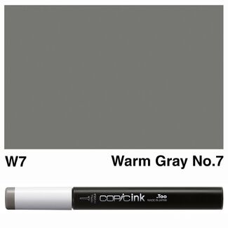 Copic Ink (Refill) 12ml - W7 Warm Grey No.7