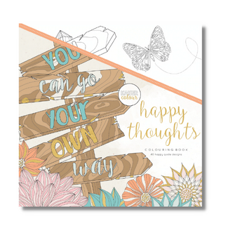 Kaisercolour Happy Thoughts Colouring Book