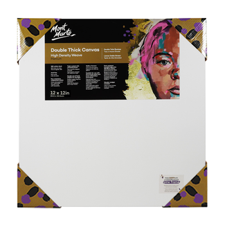 Mont Marte Premium Canvas Double Thick 12" x 12" - 30.5 x 30.5cm