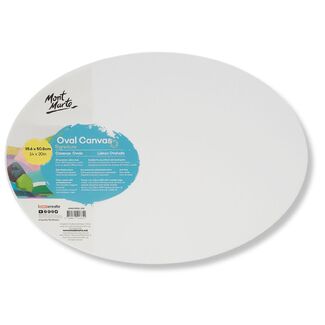 Mont Marte Premium Oval Canvas 14" x 20" - 35.6 x 50.8cm