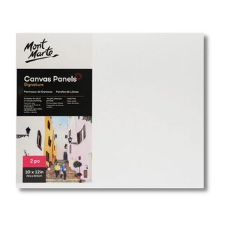 Mont Marte Canvas with Pine Frame 8 X 10in 10 Pack Suitable for Oil and Acrylic Painting 