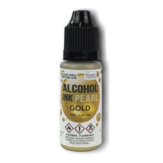 Couture Creations Alcohol Ink 12ml - Pearl Gold