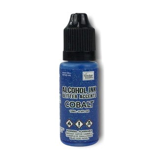 Couture Creations Alcohol Ink 12ml - Glitter Cobalt
