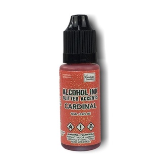 Couture Creations Alcohol Ink 12ml - Glitter Cardinal