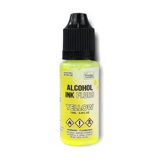 Couture Creations Alcohol Ink 12ml - Fluro Yellow