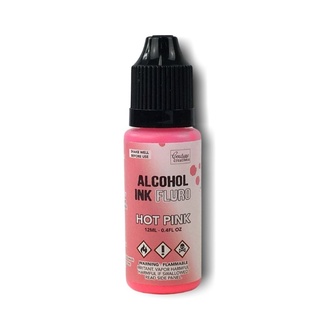 Couture Creations Alcohol Ink 12ml - Fluro Hot Pink