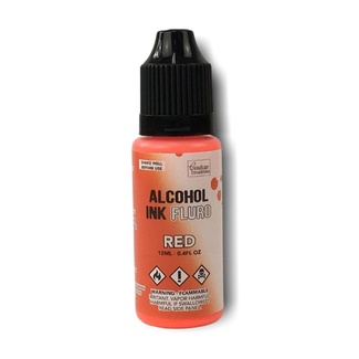 Couture Creations Alcohol Ink 12ml - Fluro Red