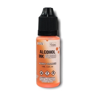 Couture Creations Alcohol Ink 12ml - Fluro Burnt Orange