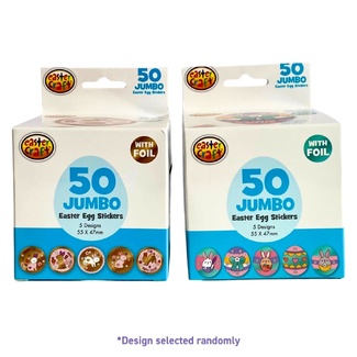 Portacraft Easter Jumbo Stickers on Roll 50pc