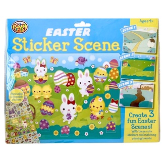 Portacraft Easter Sticker Scene Craft Kit 3pk