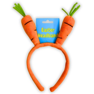 Portacraft Easter Fluffy Carrot Headband