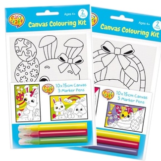 Portacraft  Easter Canvas Colouring Kit