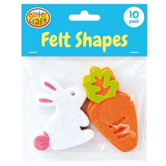 Portacraft Easter Felt Bunnies & Carrots Craft Decoration