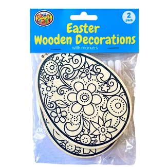 Portacraft Easter Colour In Wooden Decorations Kit