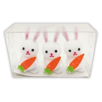 Portacraft Easter Pom Pom Bunny & Carrots 3pc