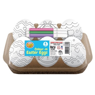 Portacraft Easter Colour In Easter Egg Kit 6pc
