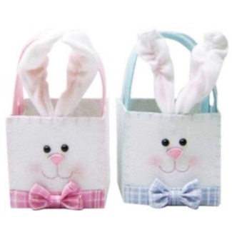 Portacraft Easter Bunny Head Felt Basket