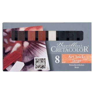 Cretacolor Art Sticks Pack of 8 Asst