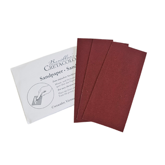 Cretacolor Sandpaper Sheets 5cm x 12cm 3pc