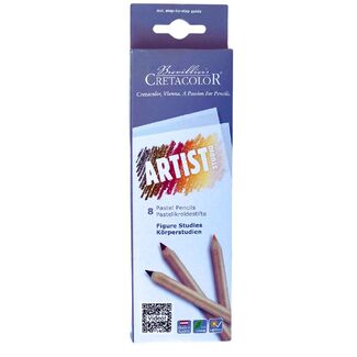 Cretacolor Studio Pastel Pencil Set - Portrait 8pc