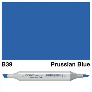 Copic Sketch Art Marker - B39 Prussian Blue