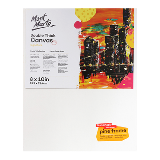 Mont Marte Signature Canvas Double Thick 8" x 10" - 20.3 x 25.4cm