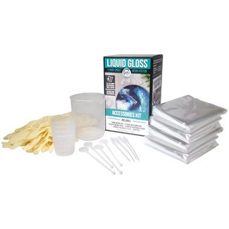 Glass Coat Liquid Gloss Resin Art Accessories Kit