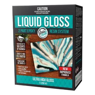 Glass Coat Liquid Gloss 2 Part Resin Kit 2L