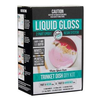 Glass Coat Resin Trinket Dish Making Kit