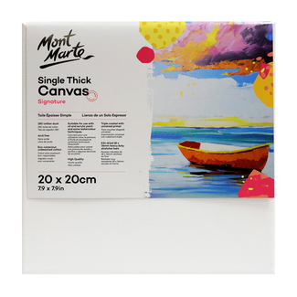 Mont Marte Signature Canvas Single Thick 20 x 20cm